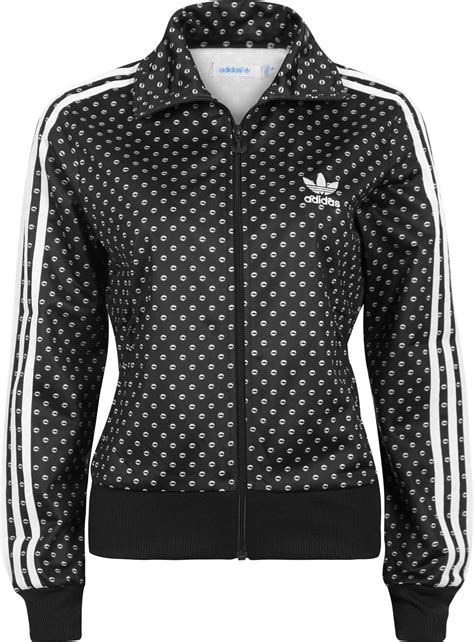 adidas firebird tt w jacke schwarz weiß|Adidas firebird track pants.